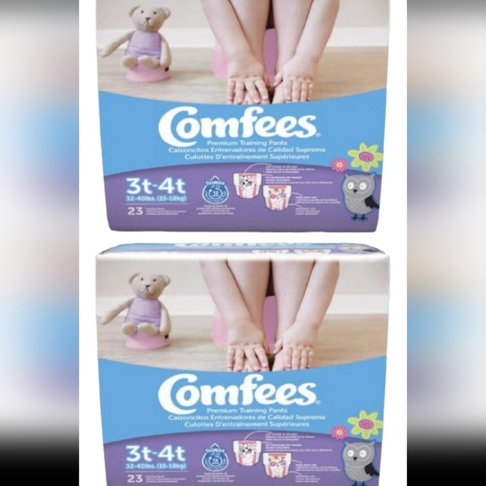 Two new bags three t's at 4T size brand new 46 count